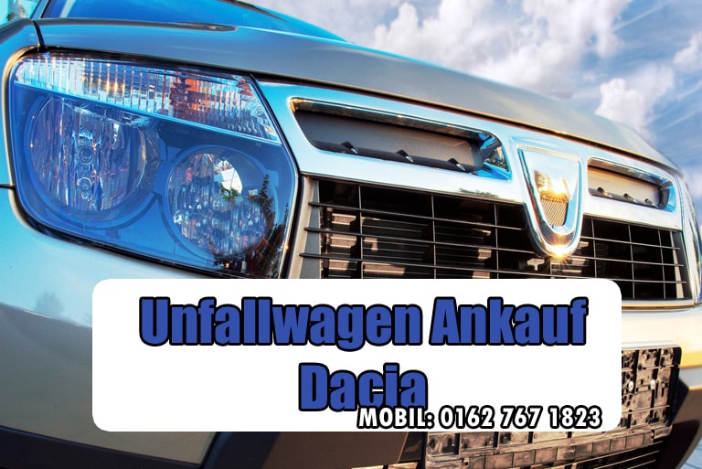Unfallwagen Ankauf Dacia
